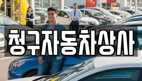 경북 상주시 복룡동 중고차 전문 청구자동차상사