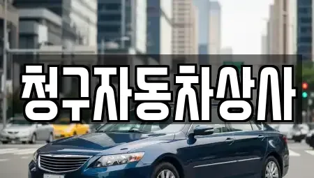 경북 상주시 화산동 중고차 전문 청구자동차상사