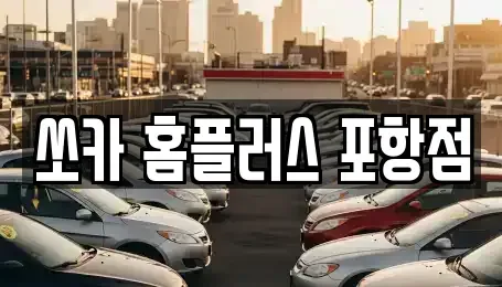 경북 포항시 남구 상도동 렌트카 전문 쏘카 홈플러스 포항점