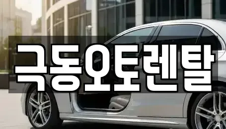 경북 포항시 북구 중앙동 렌트카 전문 극동오토렌탈