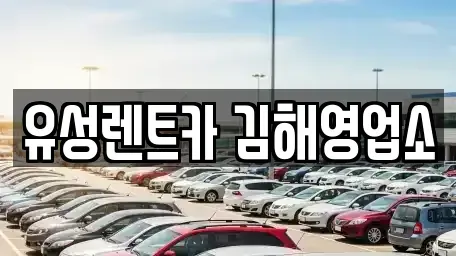 경상남도 김해시 대성동 렌트카 전문 유성렌트카 김해영업소