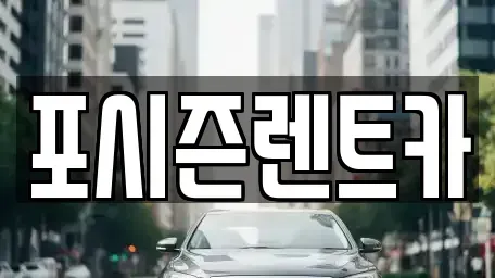 경상남도 김해시 대성동 렌트카 전문 포시즌렌트카