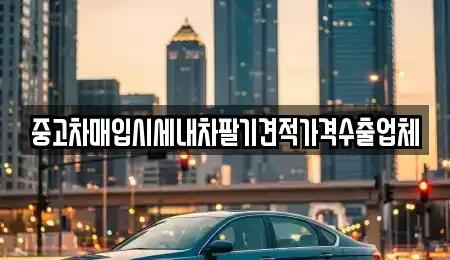 경상남도 산청군 중고차매입 전문 중고차매입시세내차팔기견적가격수출업체