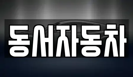 경상남도 의령군 가례면 중고차매매 전문 동서자동차