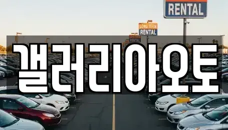 경상남도 진주시 장재동 중고차 전문 갤러리아오토