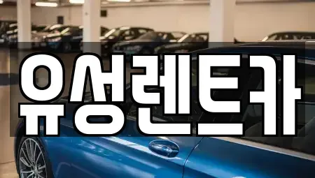 경상남도 창원시 성산구 렌트카 전문 유성렌트카