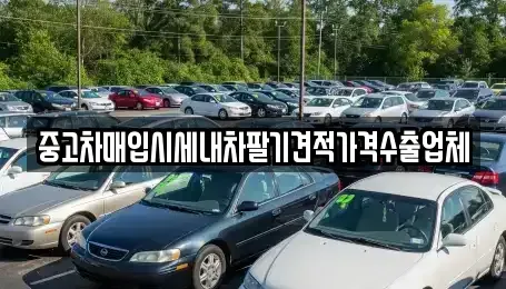 경상남도 통영시 광도면 중고차매입 전문 중고차매입시세내차팔기견적가격수출업체