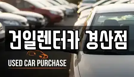 경상북도 경산시 대동 렌트카 전문 건일렌터카 경산점