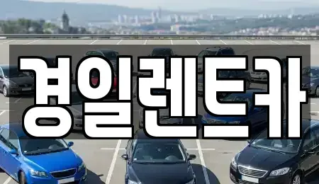 경상북도 경산시 대동 렌트카 전문 경일렌트카