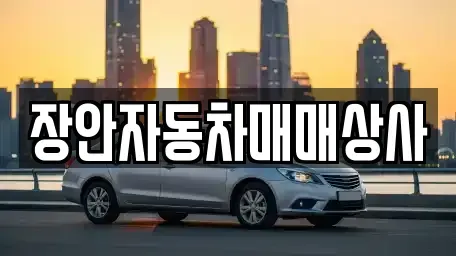 경상북도 경주시 동천동 중고차 전문 장안자동차매매상사