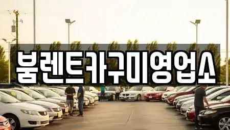 경상북도 김천시 남면 렌트카 전문 붐렌트카구미영업소