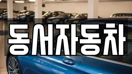 경상북도 상주시 성동동 중고차매매 전문 동서자동차