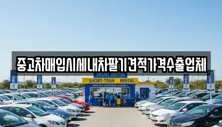 경상북도 상주시 성동동 중고차매입 전문 중고차매입시세내차팔기견적가격수출업체