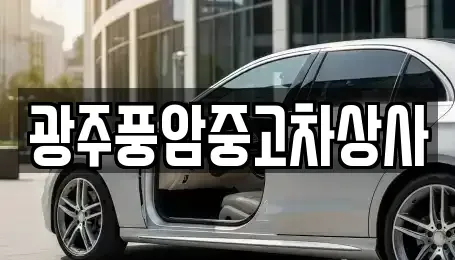 광주 광산구 광산동 중고차 전문 광주풍암중고차상사