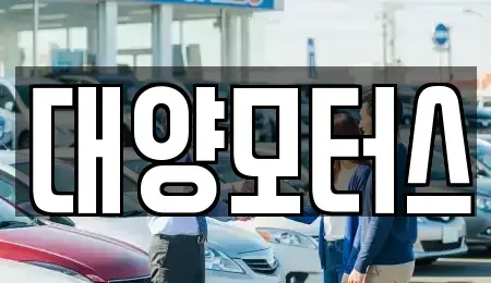 광주 광산구 요기동 중고차매매 전문 대양모터스