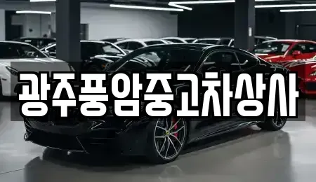광주 광산구 용동 중고차 전문 광주풍암중고차상사