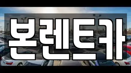 광주 북구 우산동 장기렌트카 전문 본렌트카