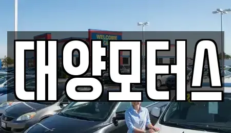 광주 북구 우산동 중고차 전문 대양모터스