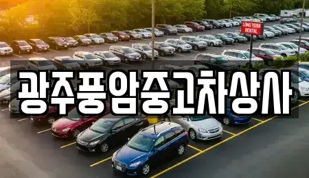 광주광역시 북구 충효동 중고차매매 전문 광주풍암중고차상사
