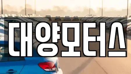 광주광역시 서구 치평동 중고차매매 전문 대양모터스