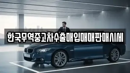 광주광역시 서구 치평동 중고차매입 전문 한국무역중고차수출매입매매판매시세