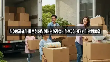 누수탐지공사빠른천정누수배관수리설비하수구싱크대변기막힘뚫음