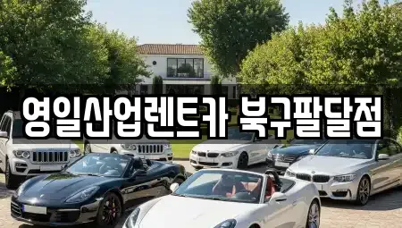 대구 북구 노원동3가 렌트카 전문 영일산업렌트카 북구팔달점