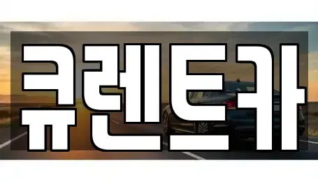 대구 서구 렌트카 전문 큐렌트카