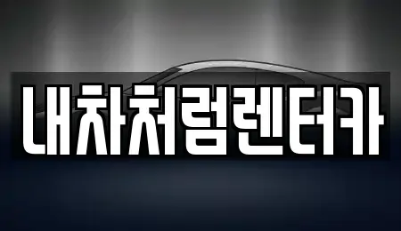 대구광역시 북구 침산동 렌트카 전문 내차처럼렌터카