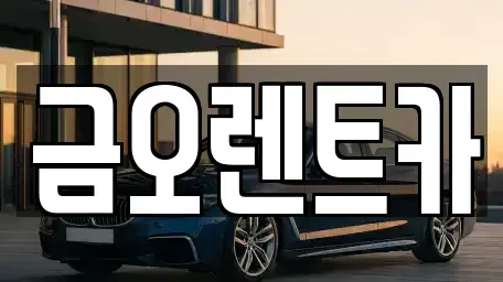대구광역시 북구 침산동 장기렌트카 전문 금오렌트카