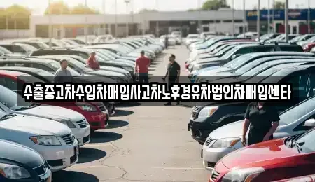 대전 대덕구 읍내동 중고차매입 전문 수출중고차수입차매입사고차노후경유차법인차매입센타