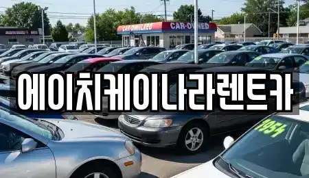 대전 유성구 덕진동 렌트카 전문 에이치케이나라렌트카