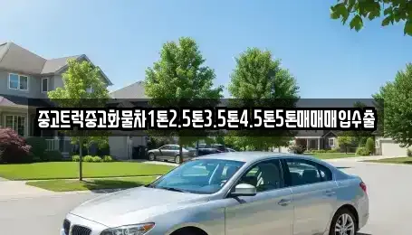 대전 유성구 덕진동 중고차 전문 중고트럭중고화물차1톤2.5톤3.5톤4.5톤5톤매매매입수출