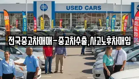 대전 유성구 덕진동 중고차매매 전문 전국중고차매매-중고차수출,사고노후차매입