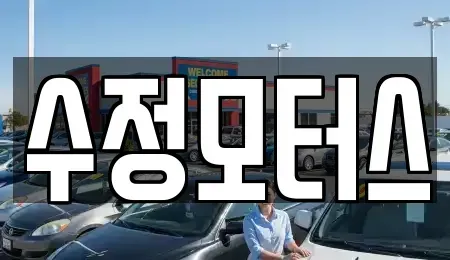 대전 유성구 어은동 중고차 전문 수정모터스