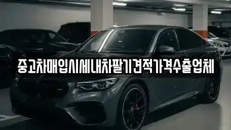 대전 유성구 어은동 중고차매입 전문 중고차매입시세내차팔기견적가격수출업체