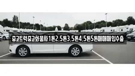대전 중구 호동 중고차매입 전문 중고트럭중고화물차1톤2.5톤3.5톤4.5톤5톤매매매입수출
