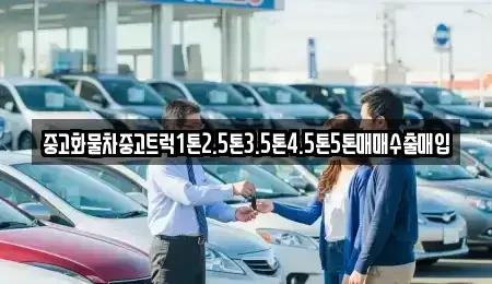 대전광역시 동구 대성동 중고차매입 전문 중고화물차중고트럭1톤2.5톤3.5톤4.5톤5톤매매수출매입