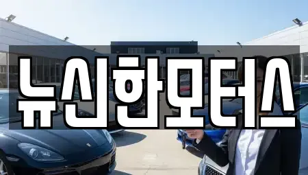 대전광역시 동구 장척동 중고차매매 전문 뉴신한모터스