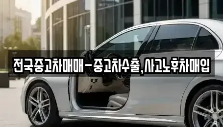 대전광역시 서구 흑석동 중고차 전문 전국중고차매매-중고차수출,사고노후차매입