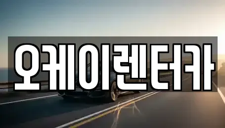 대전광역시 유성구 도룡동 렌트카 전문 오케이렌터카