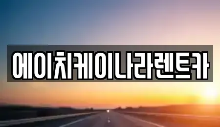 대전광역시 유성구 문지동 렌트카 전문 에이치케이나라렌트카