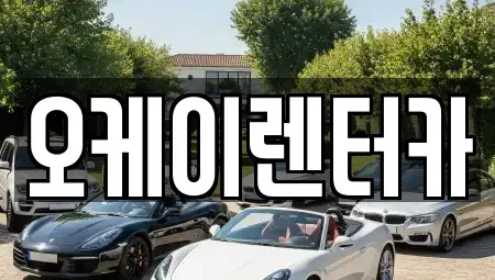 대전광역시 중구 사정동 렌트카 전문 오케이렌터카