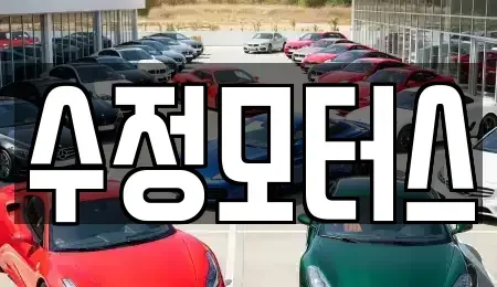 대전광역시 중구 사정동 중고차매매 전문 수정모터스