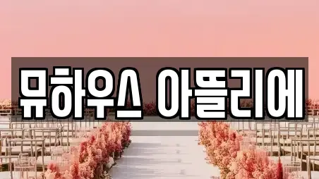 경기도 과천시 중앙동 가까운 웨딩컨설팅 6곳 알아보기
