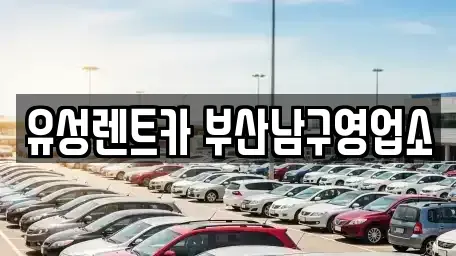 부산 남구 용호동 렌트카 전문 유성렌트카 부산남구영업소