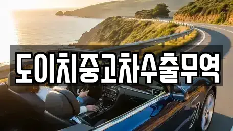 부산광역시 강서구 화전동 중고차 전문 도이치중고차수출무역