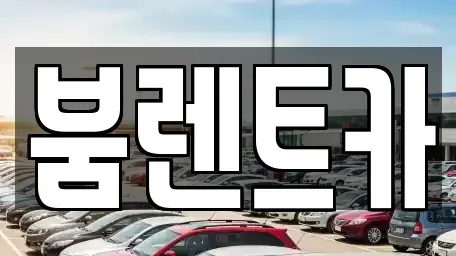 부산광역시 동래구 복천동 렌트카 전문 붐렌트카