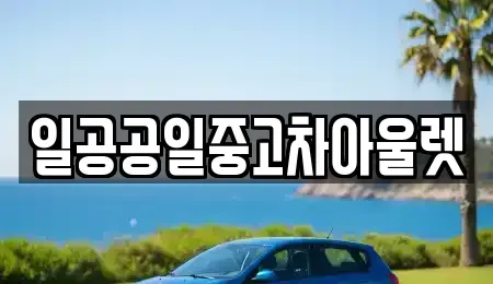 부산광역시 사상구 감전동 중고차 전문 일공공일중고차아울렛