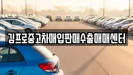 부산광역시 사상구 감전동 중고차매입 전문 김프로중고차매입판매수출매매센터